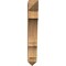 Ekena Millwork Balboa Arts & Crafts Rough Sawn Bracket, Western Red Cedar, 6"W x 30"D x 42"H BKT06X30X42BOA03RWR - alternate 4